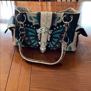 Butterfly purse